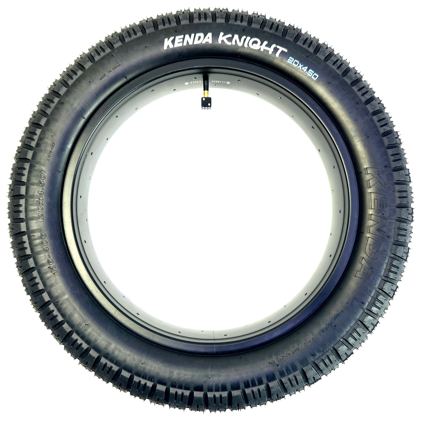 Neumático Kenda Knight 20 x 4.5 negro puro