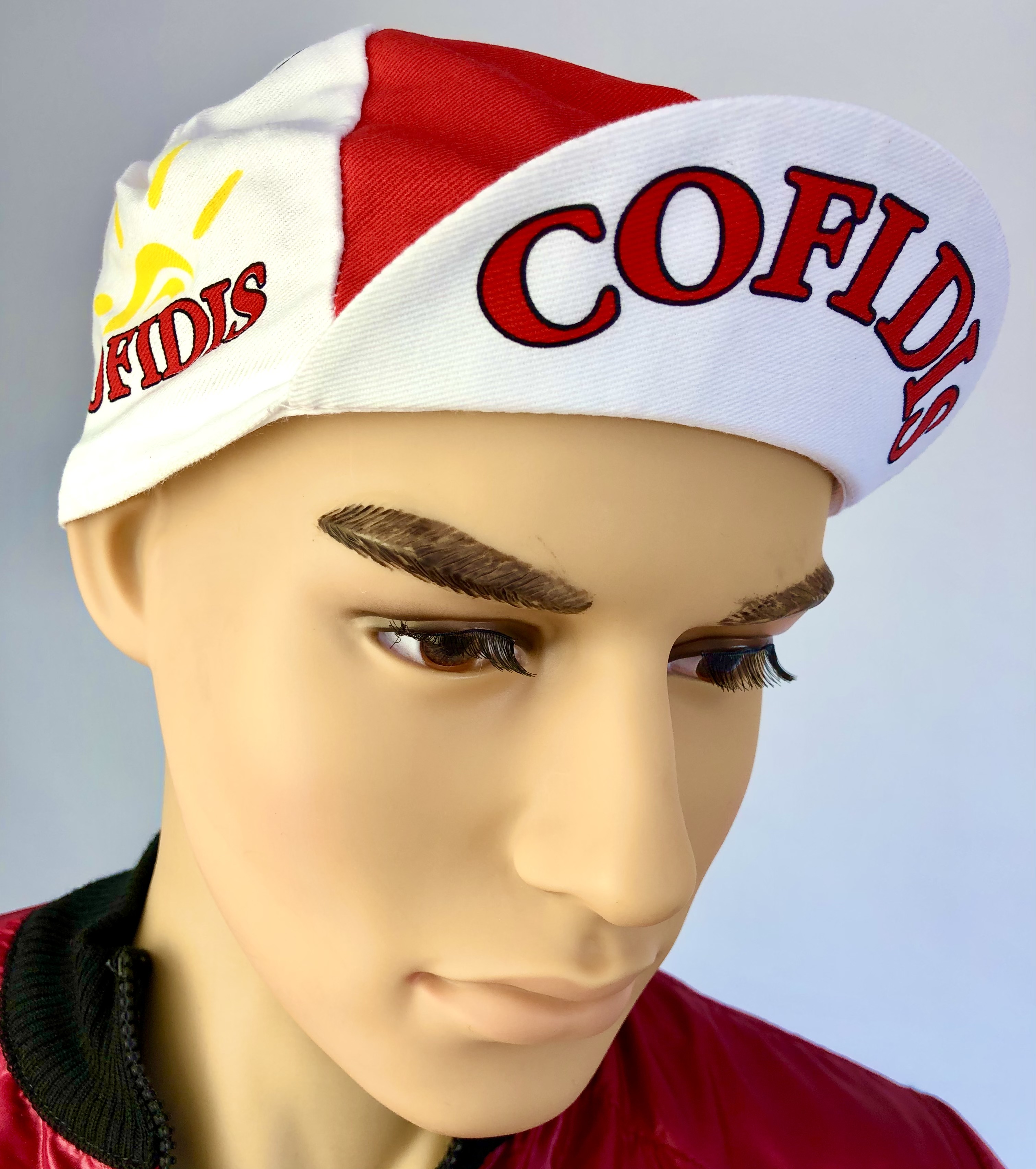 Rennradkappe_Historical_team_cap_retro_cycling_cap_radmutze_Rennkappe_Cycling_-Radlercap_La-Casquette_fahrradkultur_Cofidis