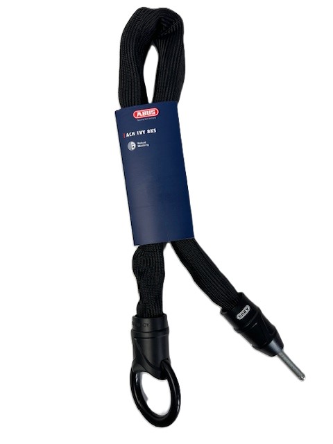Cadena ABUS Ivy Tex Adaptor ACH IVY 8KS/100, negra