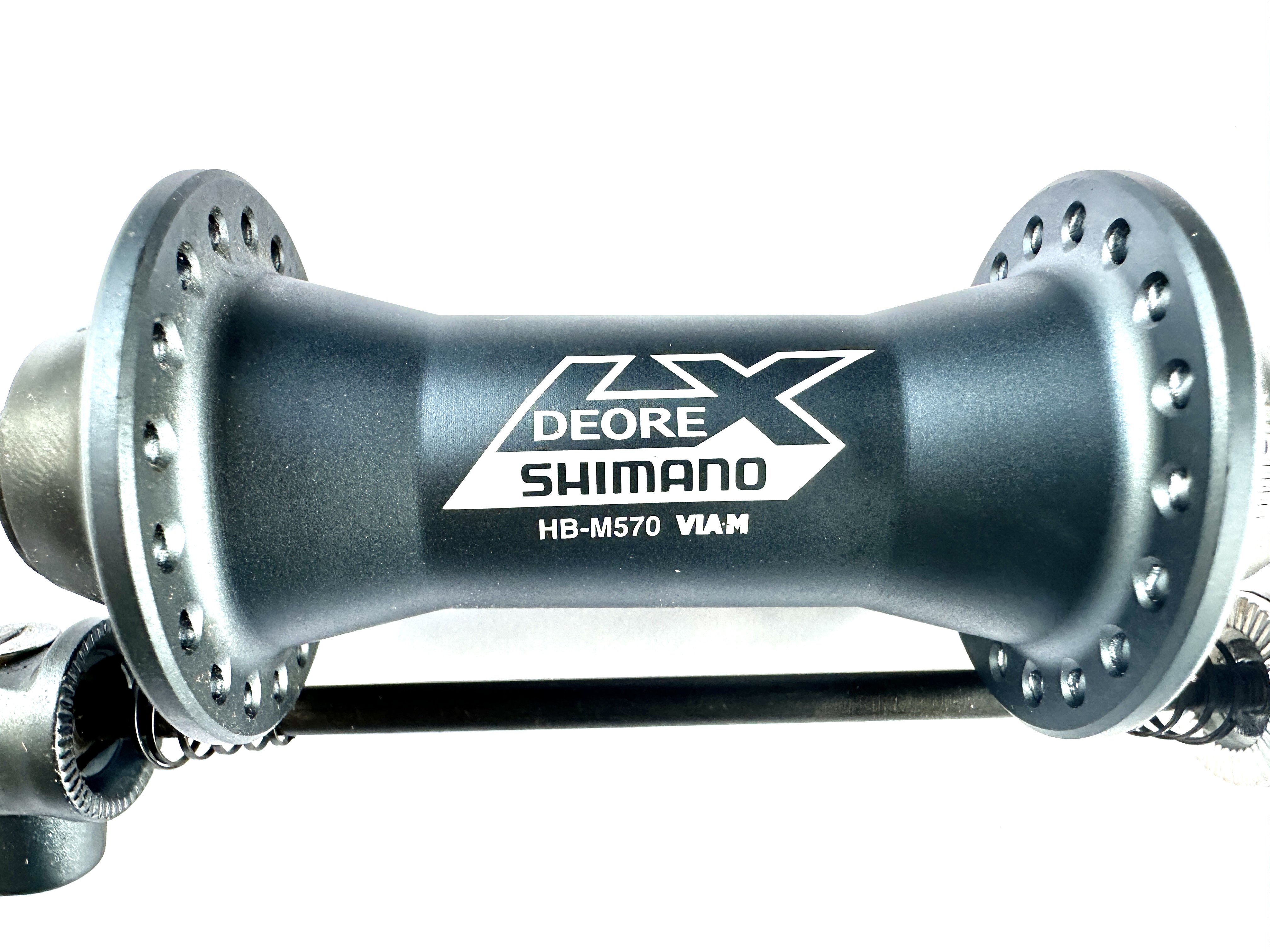 Buje delantero Shimano Deore XL HB-M570 36 agujeros, antracita