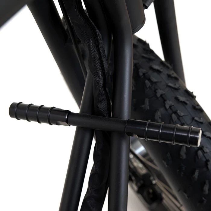 Estriberas negro rosca M10 para 20x4 e-bikes delantera / trasera