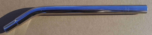 Tija del sillín Layback, 25,4 mm, cromada