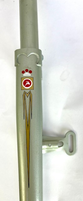 Horquilla de bicicleta Gazelle 28 pulgadas longitud del eje: 185 mm blanco verde