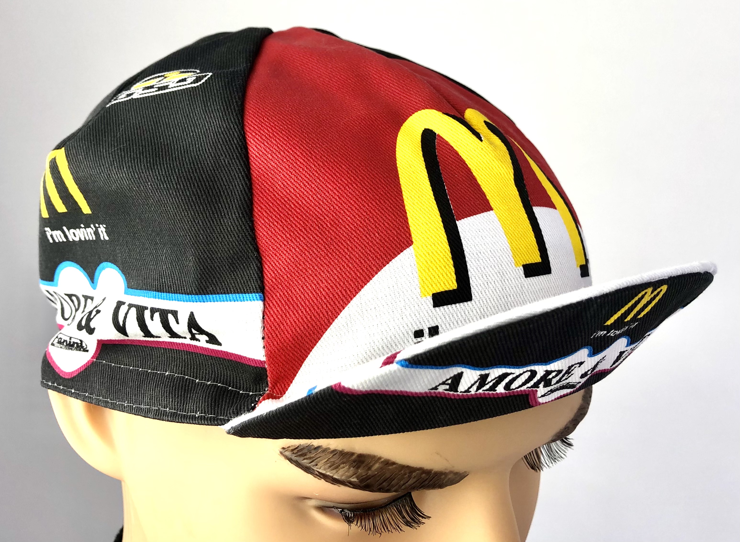 Rennradkappe_Historical_team_cap_retro_cycling_cap_radmutze_Rennkappe_Cycling_-Radlercap_La-Casquette_fahrradkultur_Amore-Vita-McDonald-s