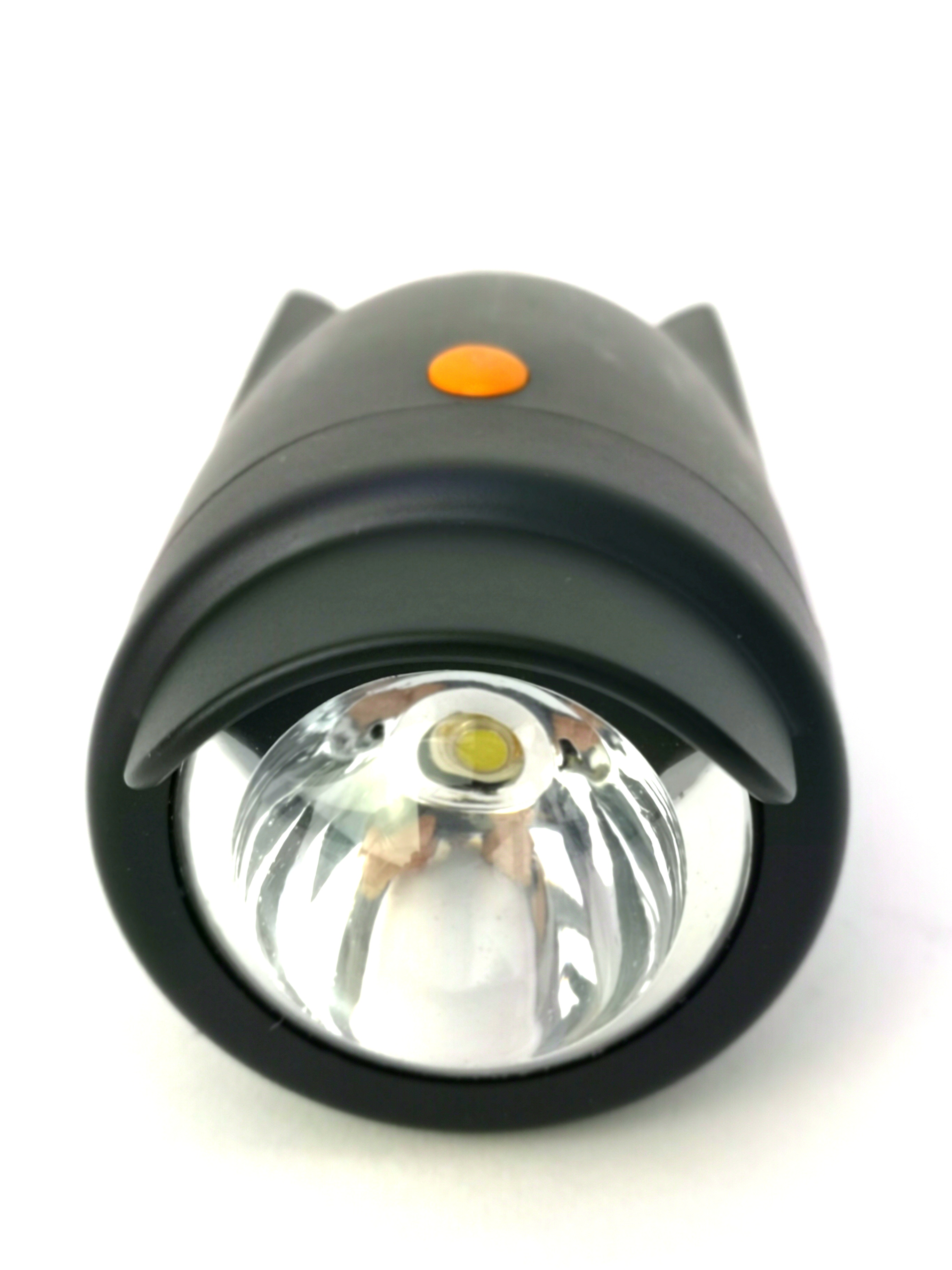 Bullet Wing Light Power LED, lámpara de biciclet negra mate