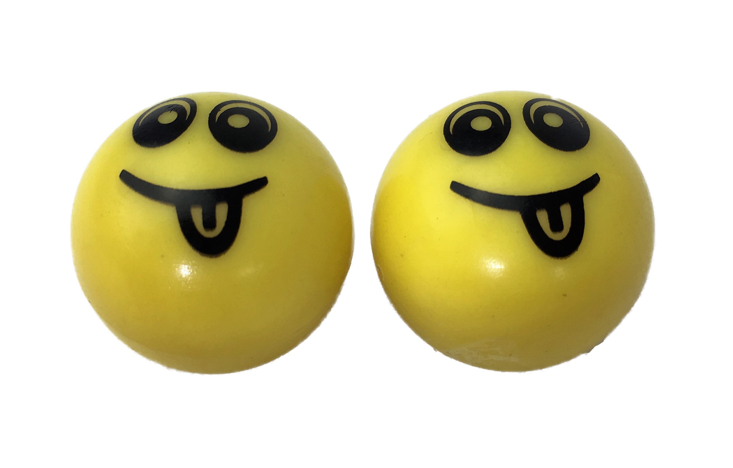 Tapas de válvula Smile amarillo