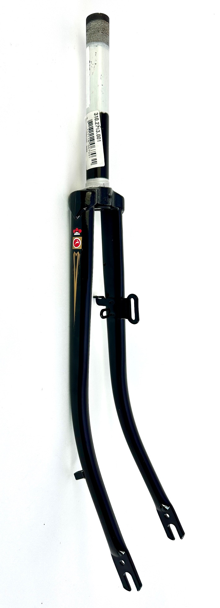 Horquilla de bicicleta Gazelle 28 pulgadas de longitud de eje 180, negro