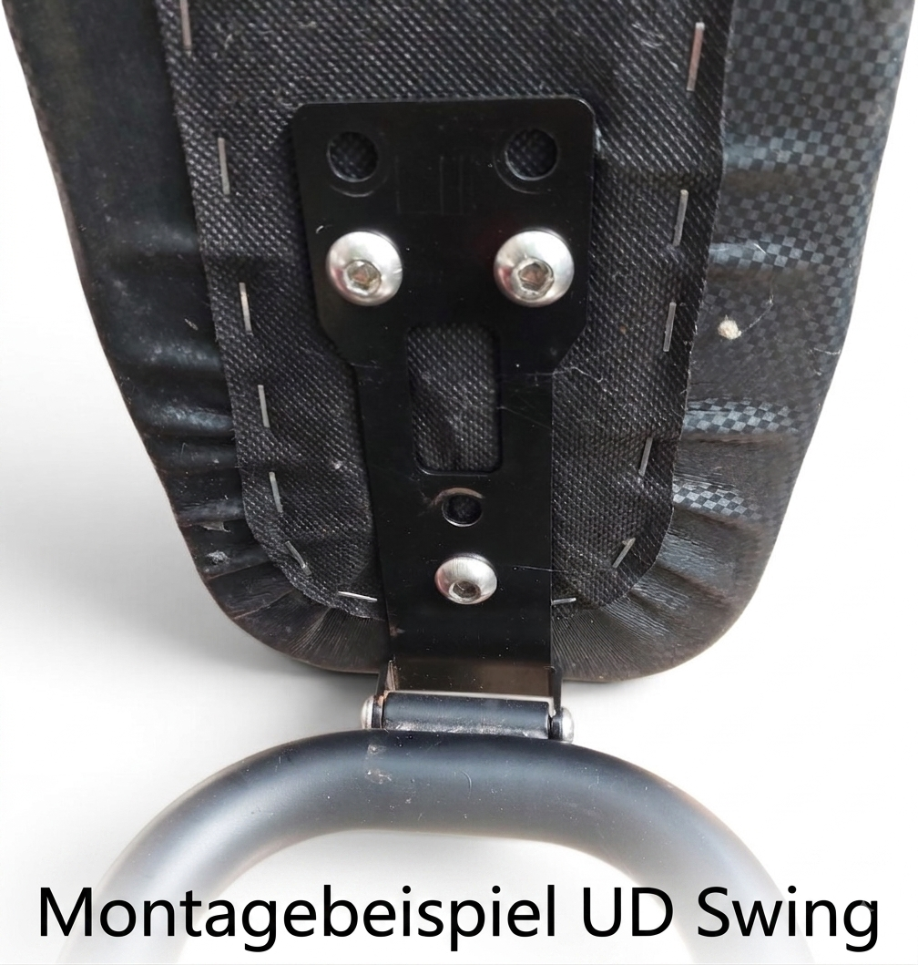 Soporte de asiento / Bisagra UD para asiento corto UD Swing y Uni MK