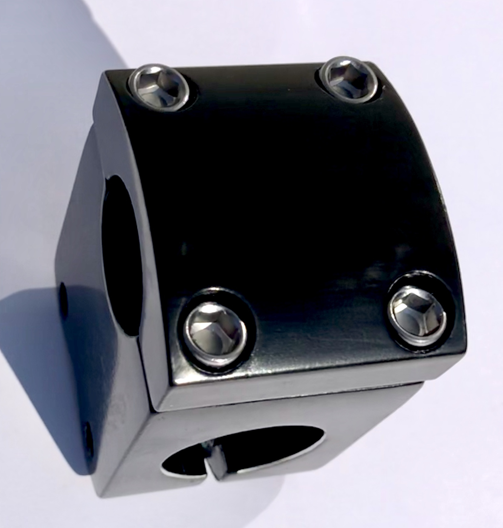 Tija del manillar cubo A-Head 1 1/8  25,4  en negro