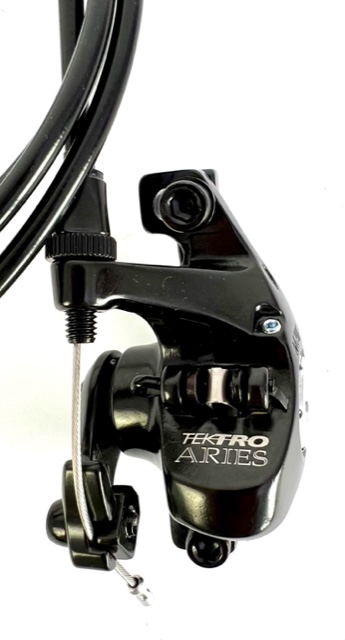 Freno mecánico Tektro Aries lado izquierdo corte - apagado freno