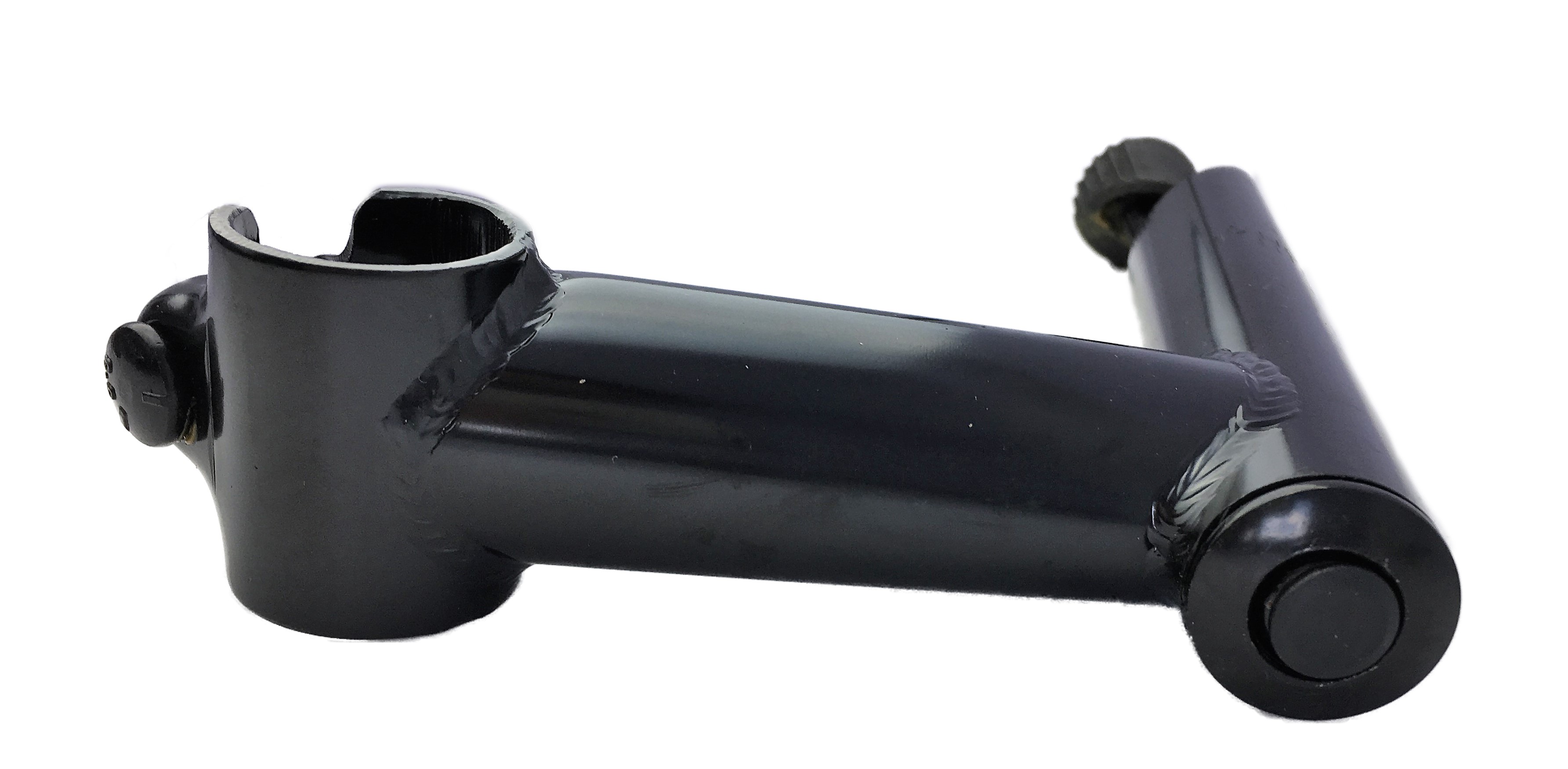 Tija del manillar 25,4 - 25,4 eje de acero con sujeción mediante 1 tornillo en negro Humpert Ergotec CV 100