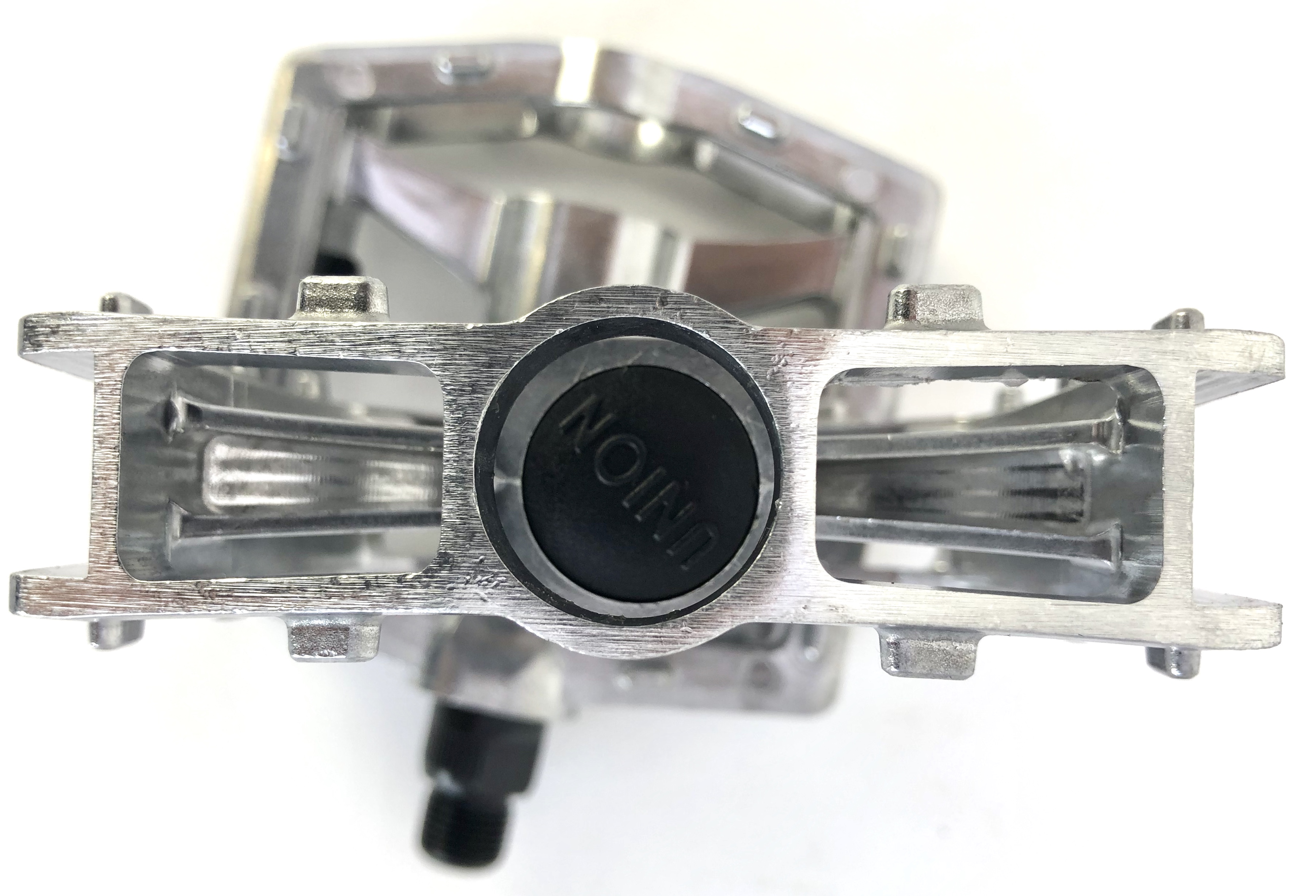 Alu - pedales   Y  con reflectante 9/16 pulgadas, en plata