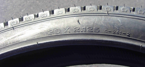 Streetking Tire 20 x 2.125 pureblack 57 x 406