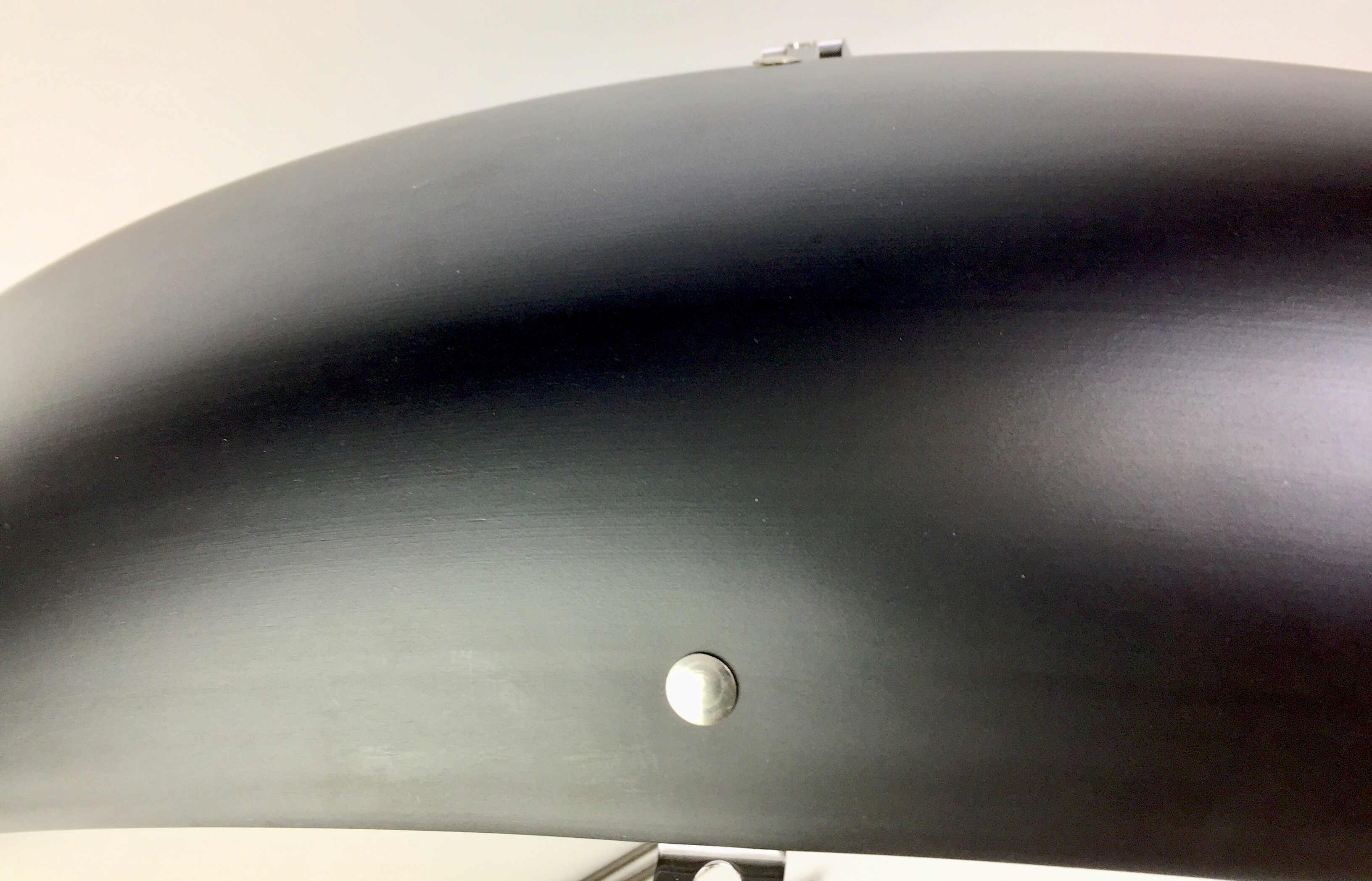 Fat Bike 124 mm de ancho, guardabarros con puntales de 26 x 4  - 4.8 pulgadas, en negro opaco