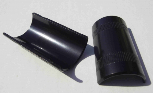 Reductores de manillar 22,2 - 25,4 mm en negro