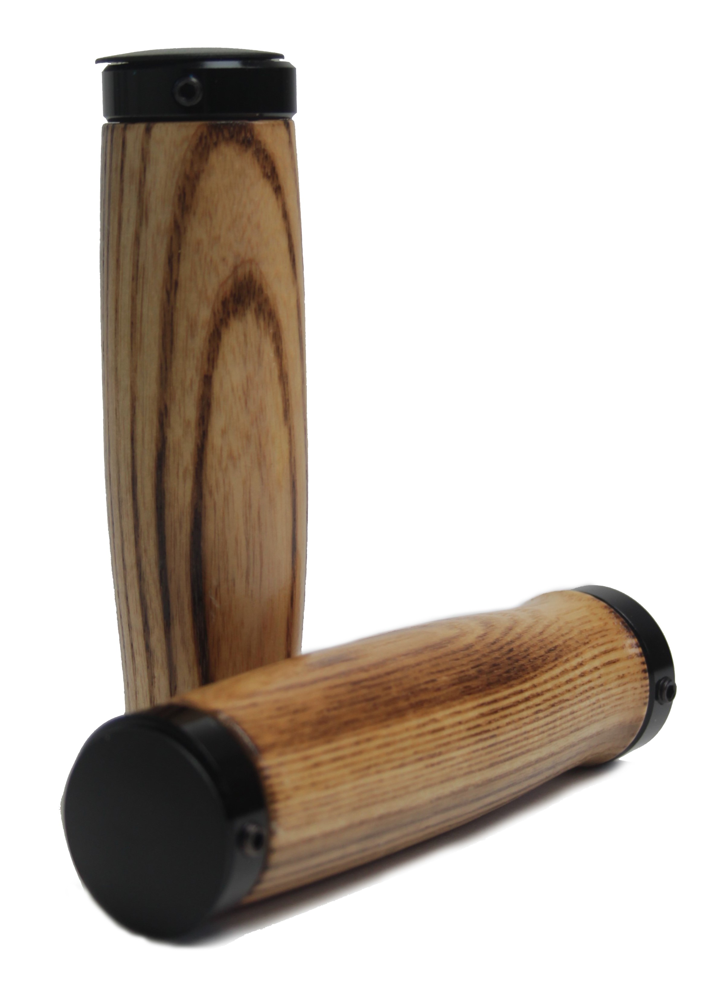 Puños de madera en clásico nogal americano