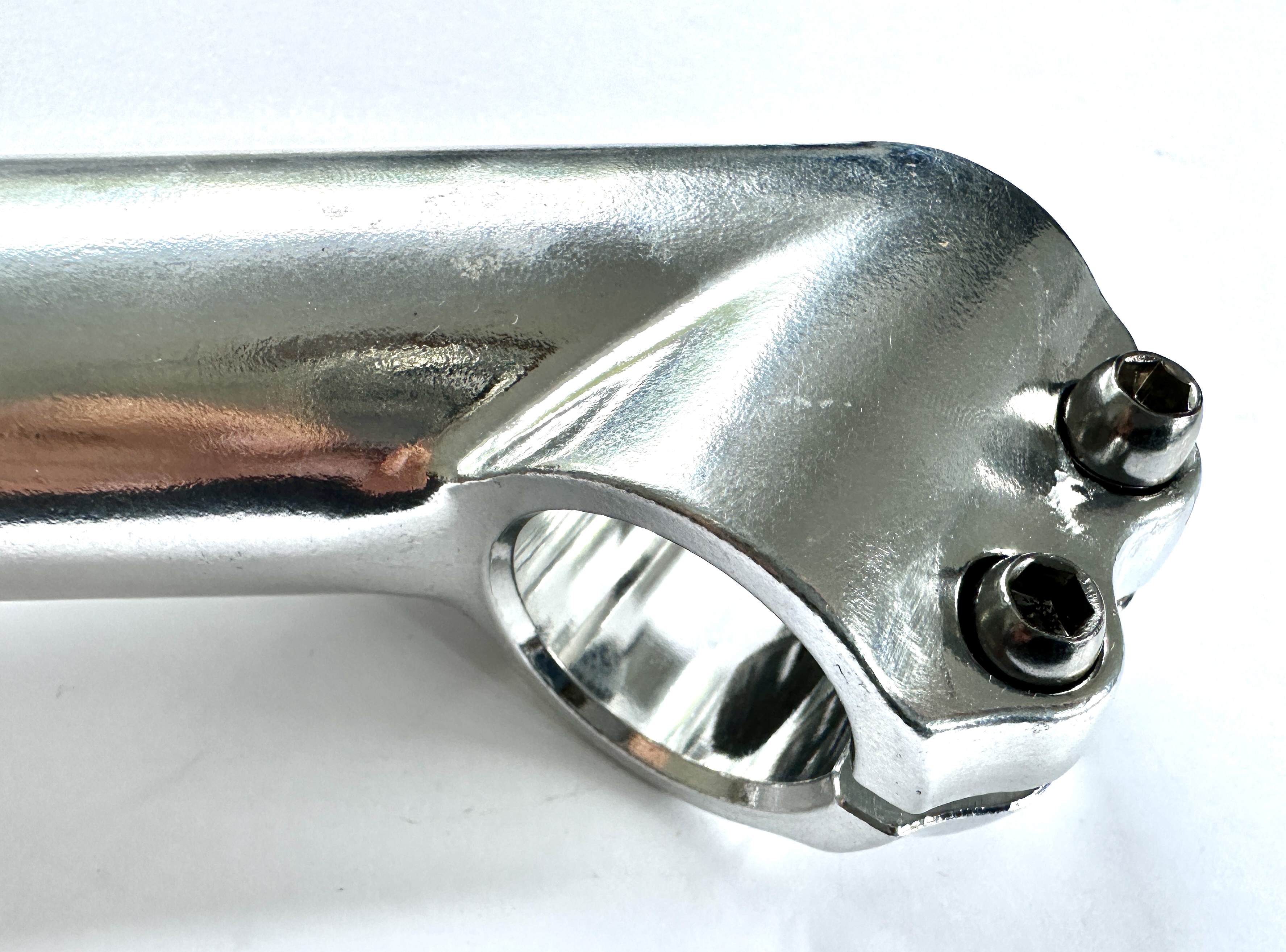 Potencia Potencia de aluminio: montaje en manillar de 1 1/8 1 pulgada Conexión de tornillo de 2 vías