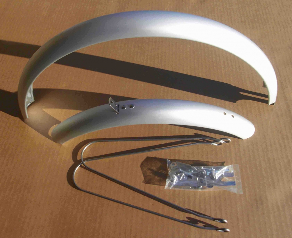 Guardabarros de aluminio para bicicleta plegable / Bonanza, 20 pulgadas