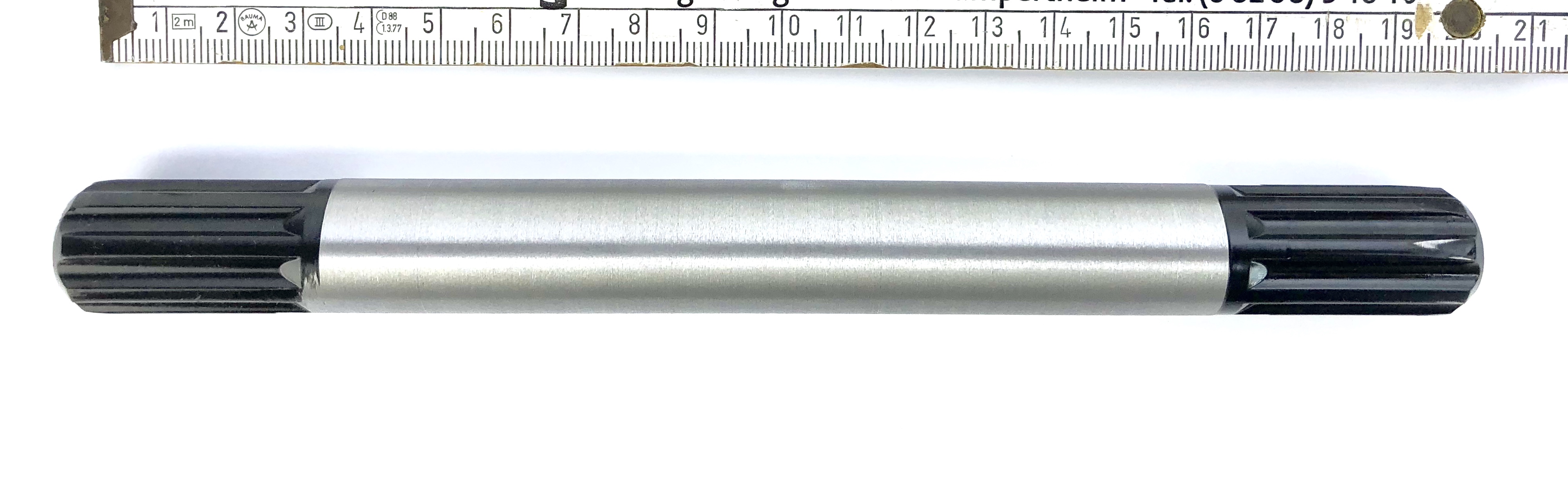 Sección especial Pedal de 200 mm de ancho, acero plateado, bruñido