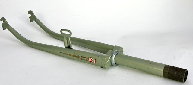 Horquilla de bicicleta Gazelle 28 pulgadas longitud del eje: 155 mm blanco verde