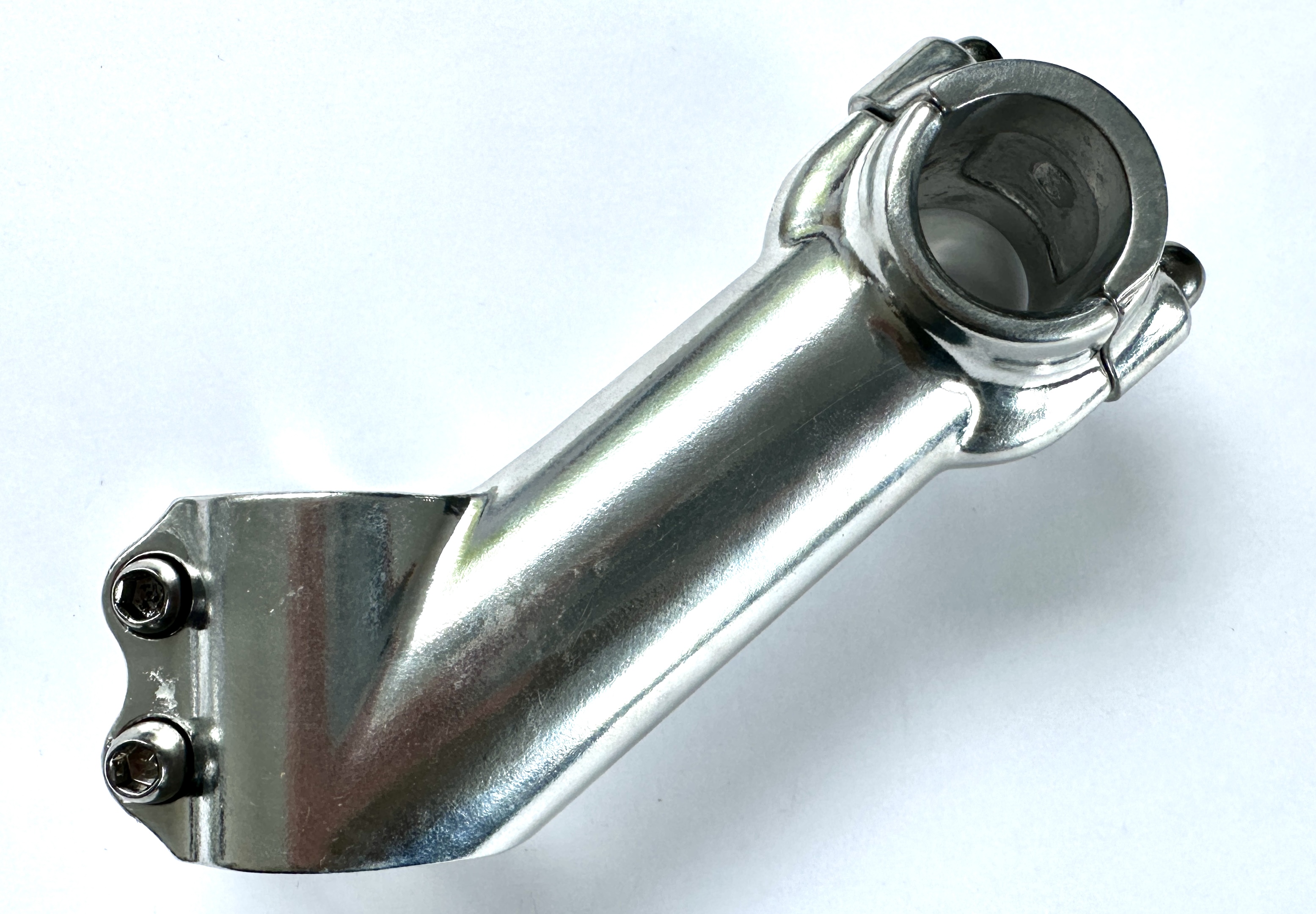 Potencia Potencia de aluminio: montaje en manillar de 1 1/8 1 pulgada Conexión de tornillo de 2 vías