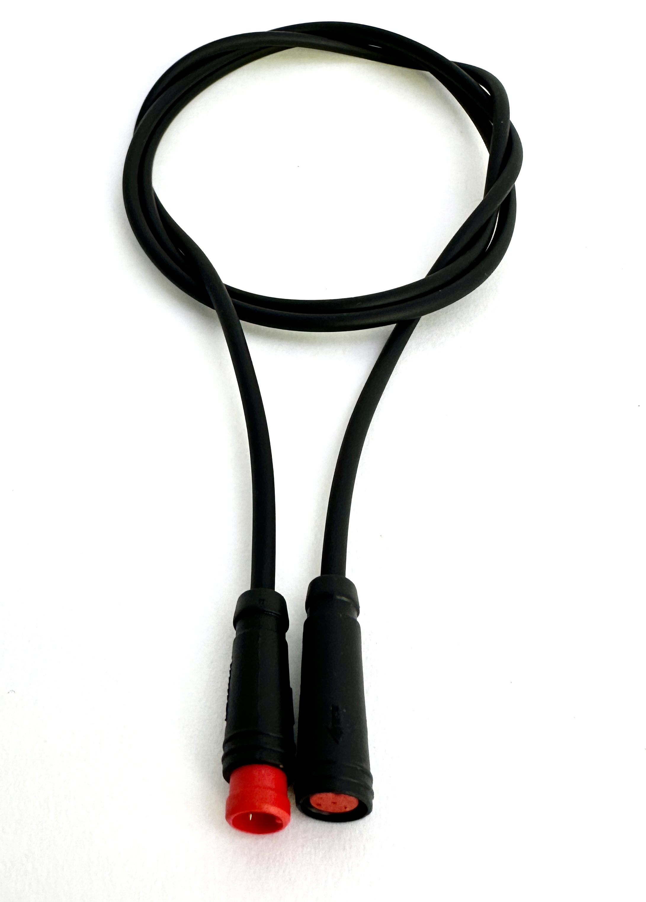 HIGO / Julet cable de extensión de 50 cm para ebike, 2 PIN hembra a macho, rojo