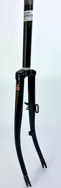 Gazelle horquilla de bicicleta 28 pulgadas negro / longitud del eje 286