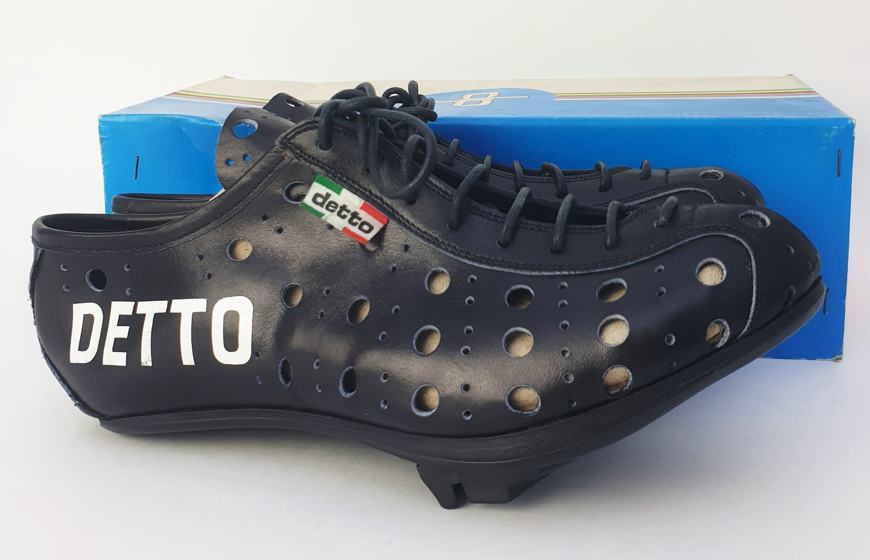 NOS Vintage Detto Pietro art. 70 senior TAR zapatillas de ciclismo de carretera talla 38