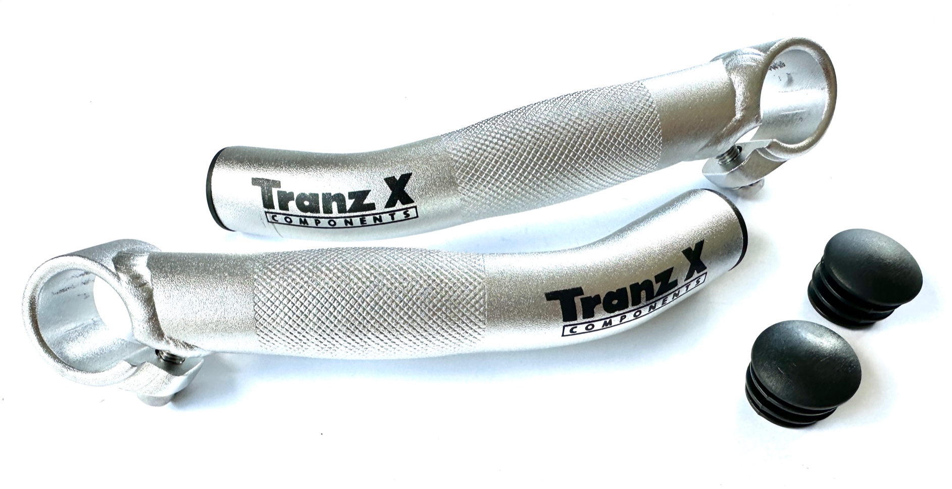 Extremos de barra Tranz X Bar Ends, plata