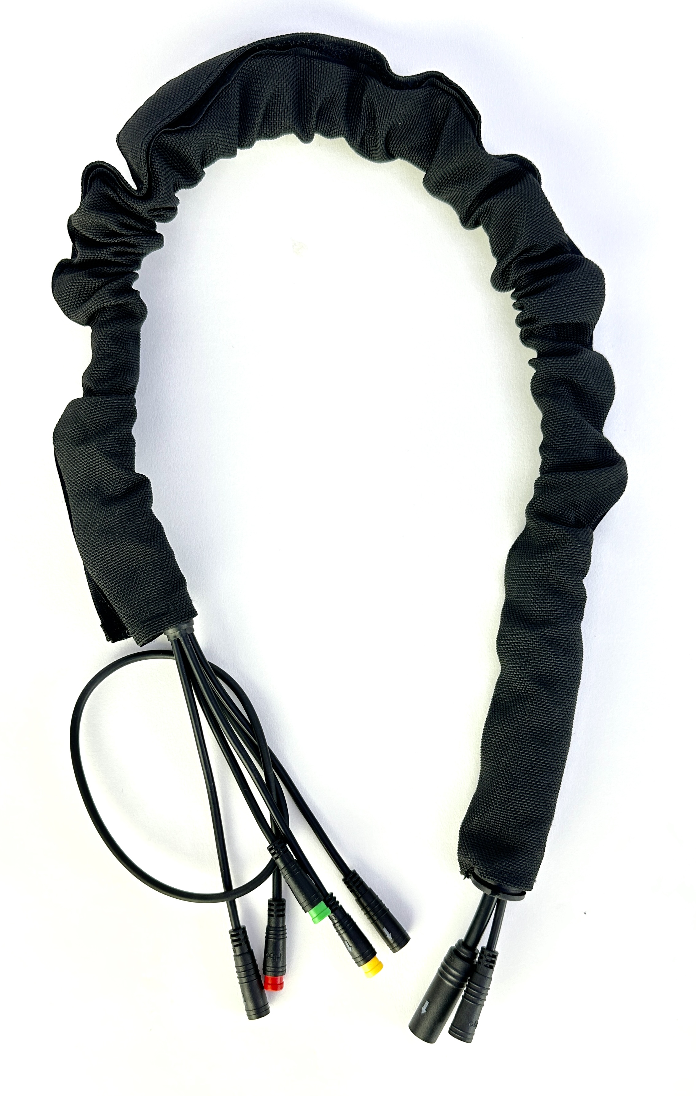Juego de cables 1T4 Bafang 70 cmc on cable de prolongación de 2PIN en manguera de protección de cables